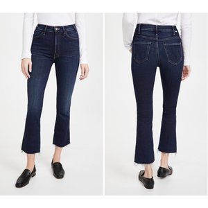 MOTHER The Hustler Ankle Fray Jeans in Bombay Lost and Found Size 27